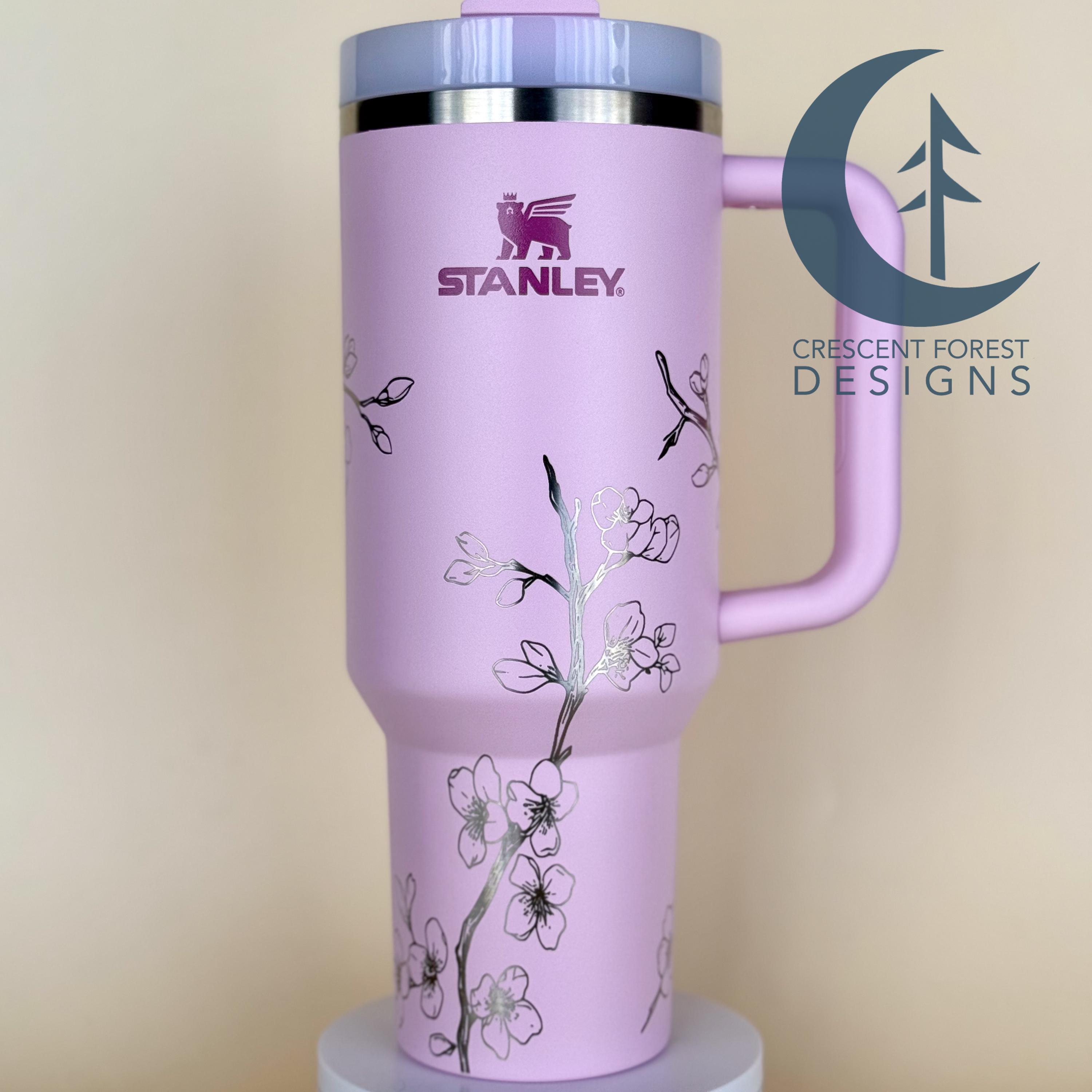 Pink stanley 40oz tumbler cherry blossom - Etsy 日本