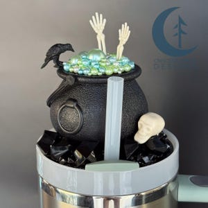 Coperchio per calderone spettrale Stanley / Coperchio per Quencher da 40 oz / Coperchio per decorazione di Halloween Stanley / Coperchio per pozione delle streghe / Accessori Stanley