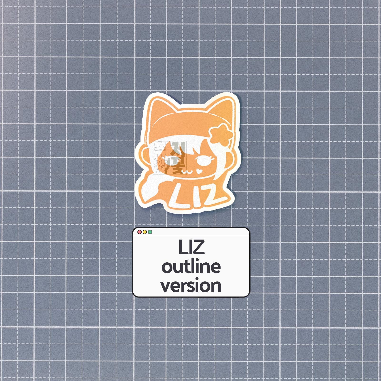 IVE REVIVE+ Album Petit-ive Version Sticker Pack DIY Merch Liz