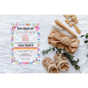 Dumbo Baby Shower Invitation
