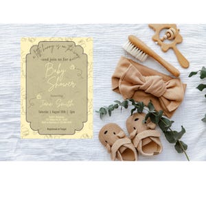Winnie The Pooh Baby Shower Invitation