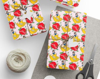 Snow White Gift Wrapping Papers 1pc Roll