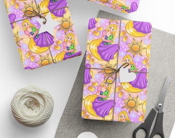 Rapunzel Gift Wrapping Papers 1pc Roll