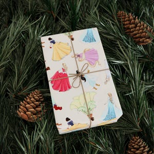 Princess Gift Wrapping Papers 1pc Roll image 2