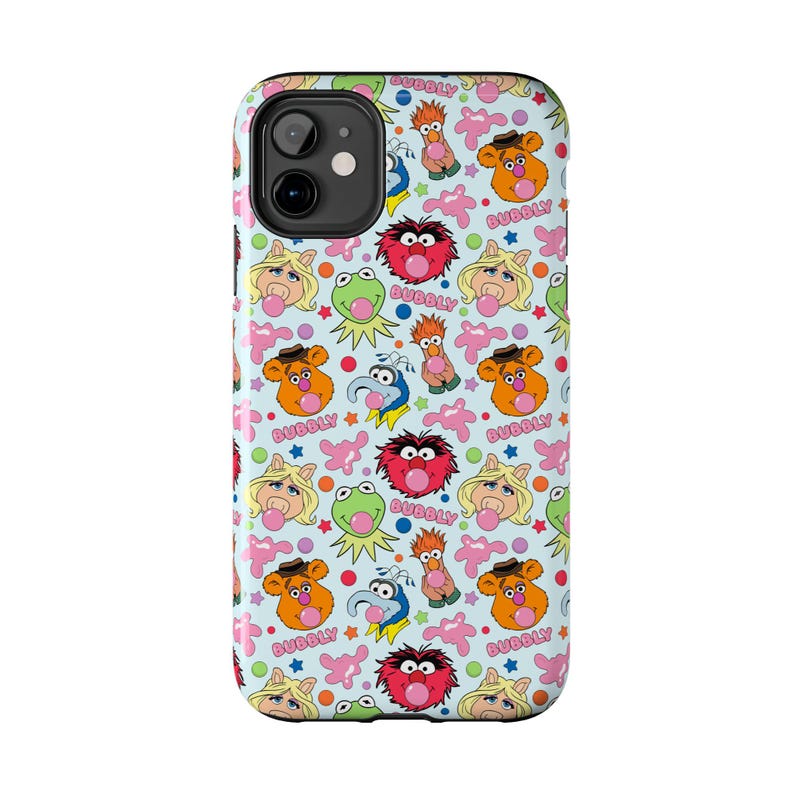 Muppets Durable Glossy Phone Case for iPhone & Samsung | Shock-Absorbing | Impact-Resistant | Wireless Charging Compatible image 2