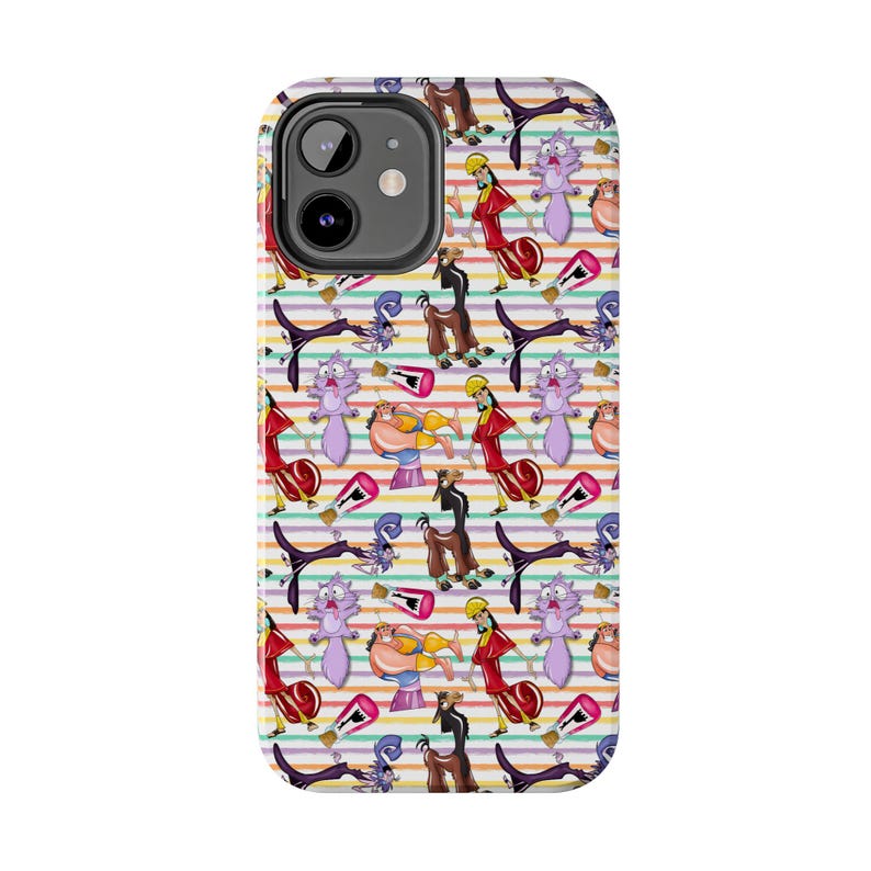 Emperor's New Groove Durable Glossy Phone Case for iPhone & Samsung | Shock-Absorbing | Impact-Resistant | Wireless Charging Compatible image 20