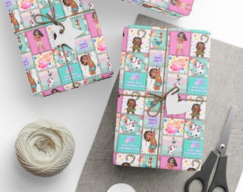 Moana Birthday Gift Wrapping Papers 1pc Roll