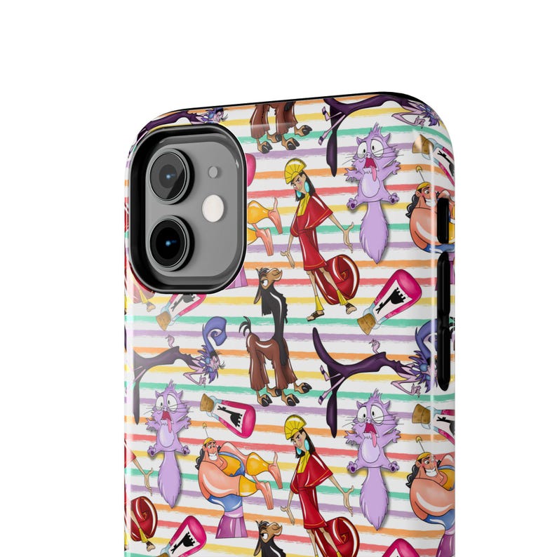 Emperor's New Groove Durable Glossy Phone Case for iPhone & Samsung | Shock-Absorbing | Impact-Resistant | Wireless Charging Compatible image 4