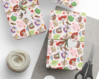 Papeles de regalo de Toy Story (rollo de 1 unidad)