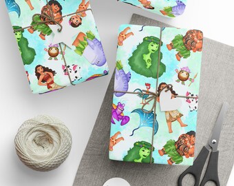 Moana Gift Wrapping Papers 1pc Roll