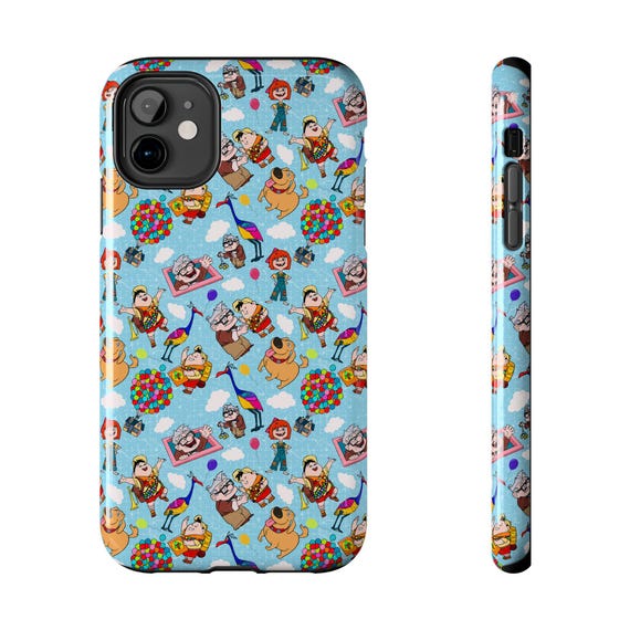 Up Durable Glossy Phone Case for iPhone & Samsung | Shock-Absorbing | Impact-Resistant | Wireless Charging Compatible