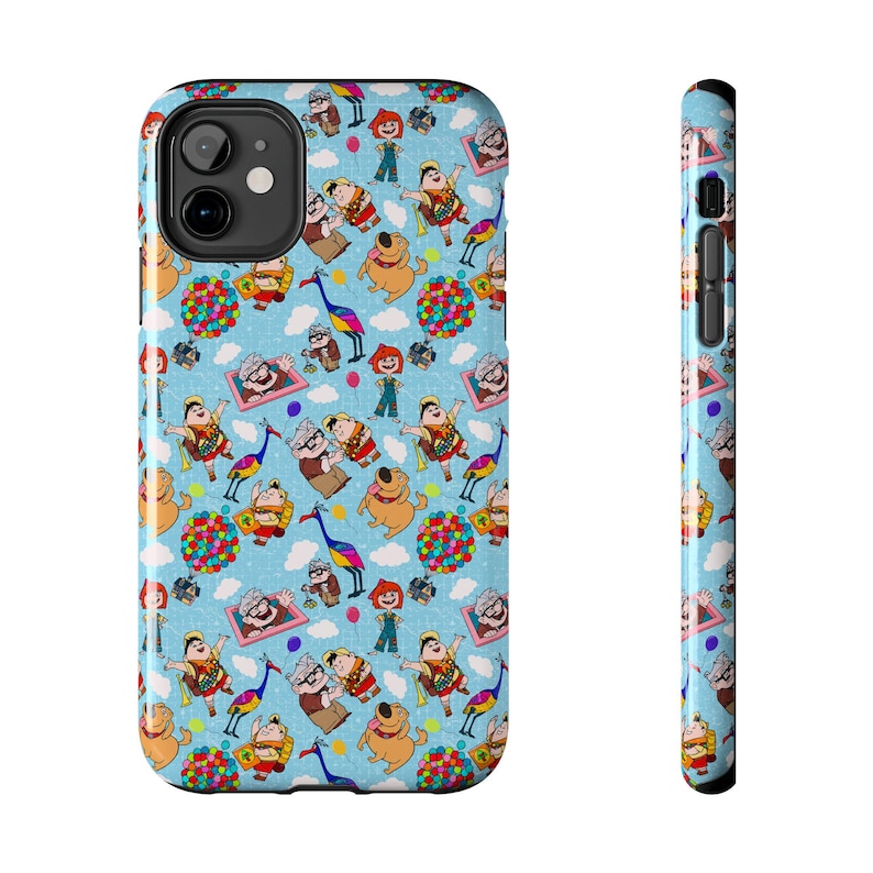 Up Durable Glossy Phone Case for iPhone & Samsung | Shock-Absorbing | Impact-Resistant | Wireless Charging Compatible image 1