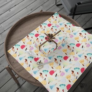 Princess Gift Wrapping Papers 1pc Roll image 3
