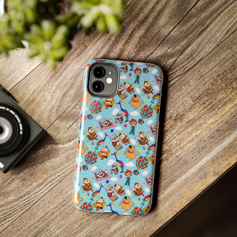 Up Durable Glossy Phone Case for iPhone & Samsung | Shock-Absorbing | Impact-Resistant | Wireless Charging Compatible image 6