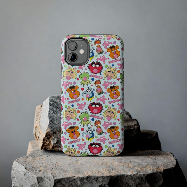 Muppets Durable Glossy Phone Case for iPhone & Samsung | Shock-Absorbing | Impact-Resistant | Wireless Charging Compatible image 5