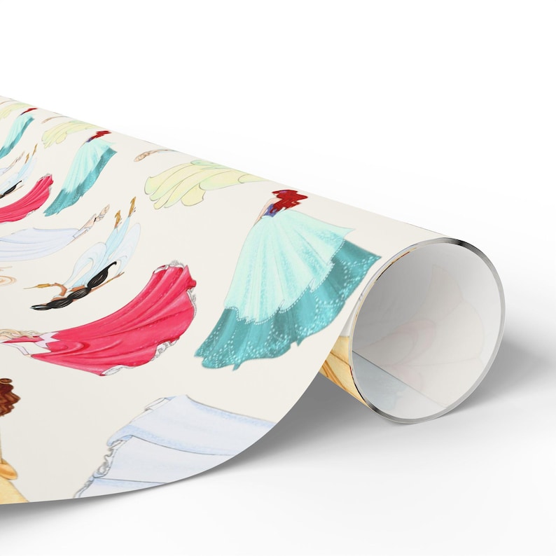 Princess Gift Wrapping Papers 1pc Roll image 6