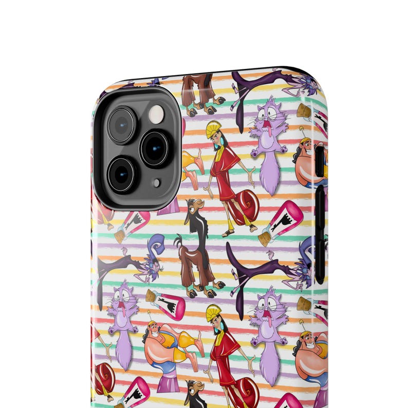 Emperor's New Groove Durable Glossy Phone Case for iPhone & Samsung | Shock-Absorbing | Impact-Resistant | Wireless Charging Compatible image 16