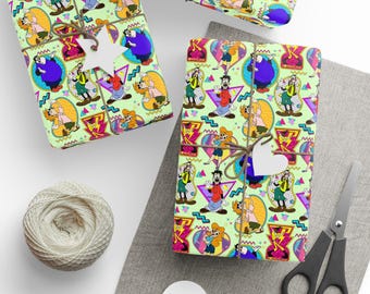 Goofy Movie Gift Wrapping Papers 1pc Roll