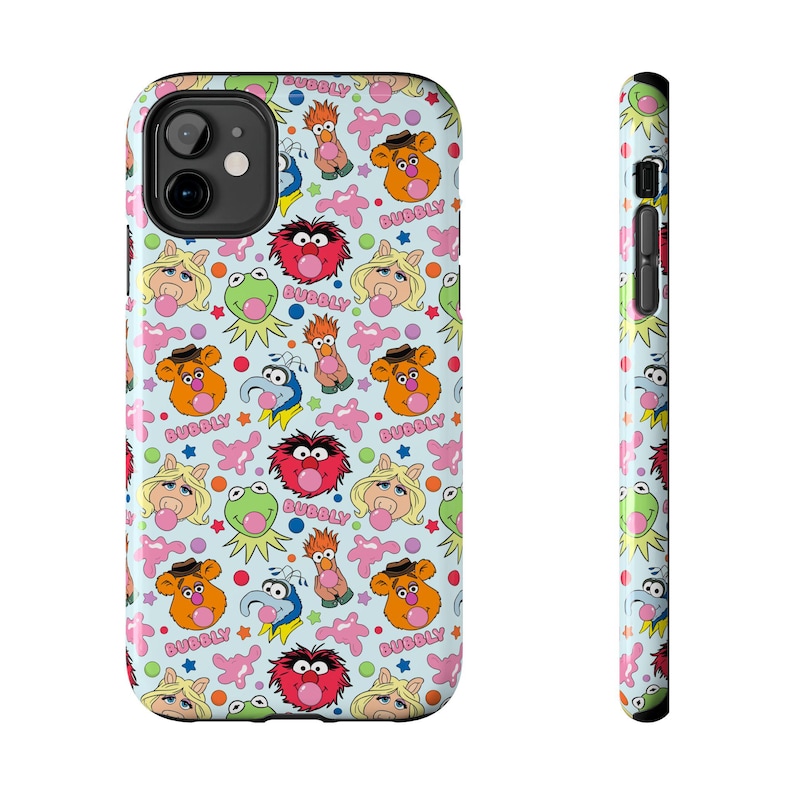 Muppets Durable Glossy Phone Case for iPhone & Samsung | Shock-Absorbing | Impact-Resistant | Wireless Charging Compatible image 1