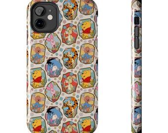 Winnie the Pooh Durable Glossy Phone Case for iPhone & Samsung | Shock-Absorbing | Impact-Resistant | Wireless Charging Compatible
