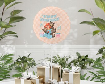 Dappere verjaardagsballon, ronde ballon: 11"