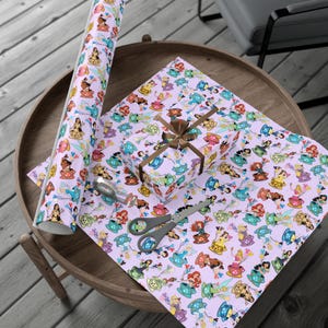 Princess Teacups Gift Wrapping Papers