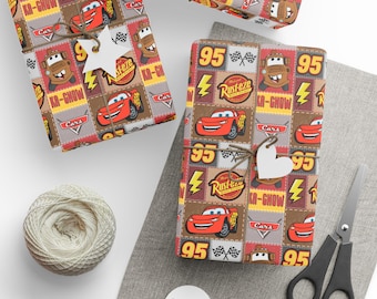 Cars-cadeaupapier, rol 1 st
