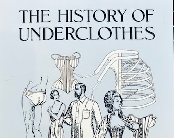 Historisches Kostüm Buch, Geschichte der Damenmode, antikes Korsett, Nachschlagewerk, Modedesign
