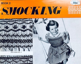 English Smocking Books, Smocking Patterns, Smocking Template, Smocked Dress Pattern, Patterns for Smocking, Reference Book, Sewing Tutorials