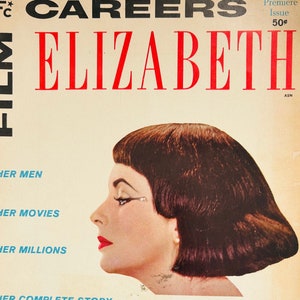 Elizabeth Taylor, Celebrity Magazines Vintage, Vintage Magazines, Liz Taylor, Celebrity Photos Black and White, 1960s Magazine Ads