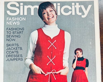 Simplicity Pattern Fashion News July 1969 Sewing Pattern Catalog ...