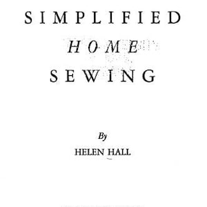 Sewing Ebook, Vintage Sewing Books, Sewing Tutorials, Learn to Sew, Beginner Sewing, Sewing Lesson, Reference Books, Sewing Tips