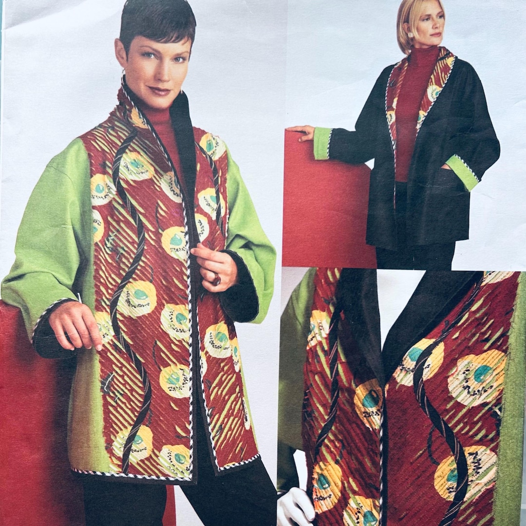 Vogue 2709 S M, Reversible Jacket Pattern, Cute Jackets Patterns for ...