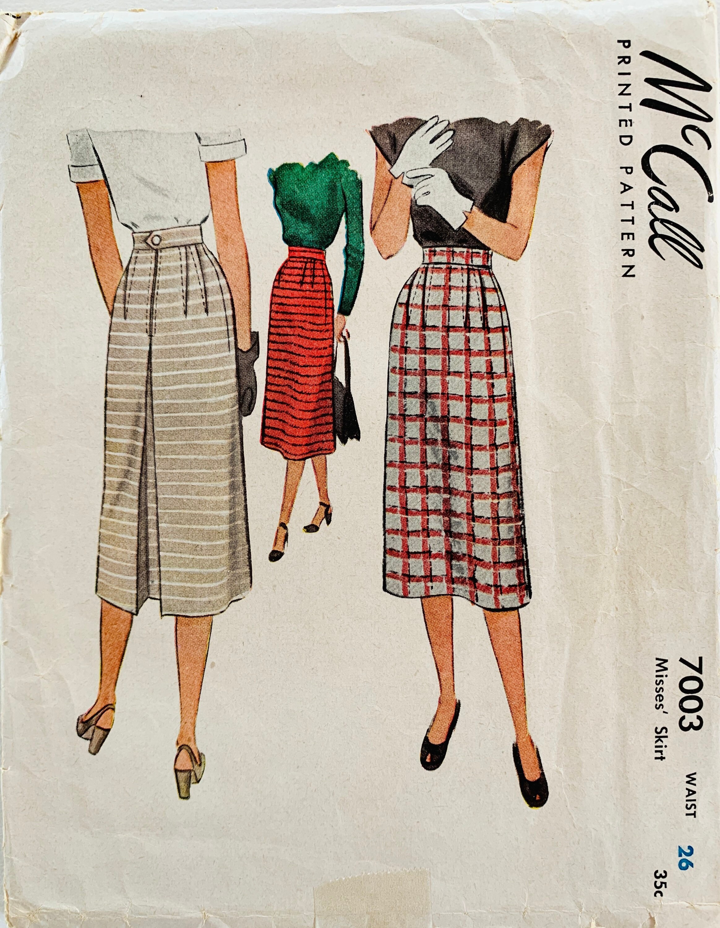 Vintage Skirt Pattern Patterns Skirts Midi Skirt Pattern - Etsy UK