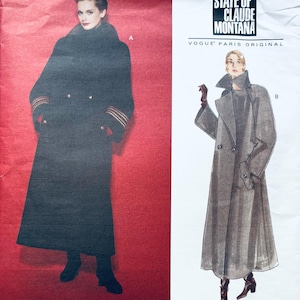 【美品】Claude Montana ウールコート ヴィンテージ イタリア製 1940's イタリア製 ホテルマン ダブルブレストチェスターウールコート