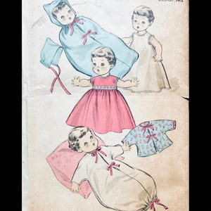 Voraus 6570, 20-Zoll-Puppenkleidung Schnittmuster, Nähen lernen Schnittmuster, Puppenmütze Schnittmuster, Vintage Puppenschnittmuster, Puppenkleidung Schnittmuster