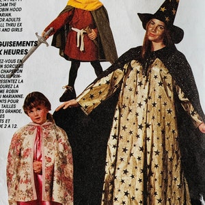 Wizard Costume Pattern, Adult Costume Sewing Pattern, DIY Costume, Easy Costume Patterns, Red Riding Hood Costume Pattern, McCalls 6680