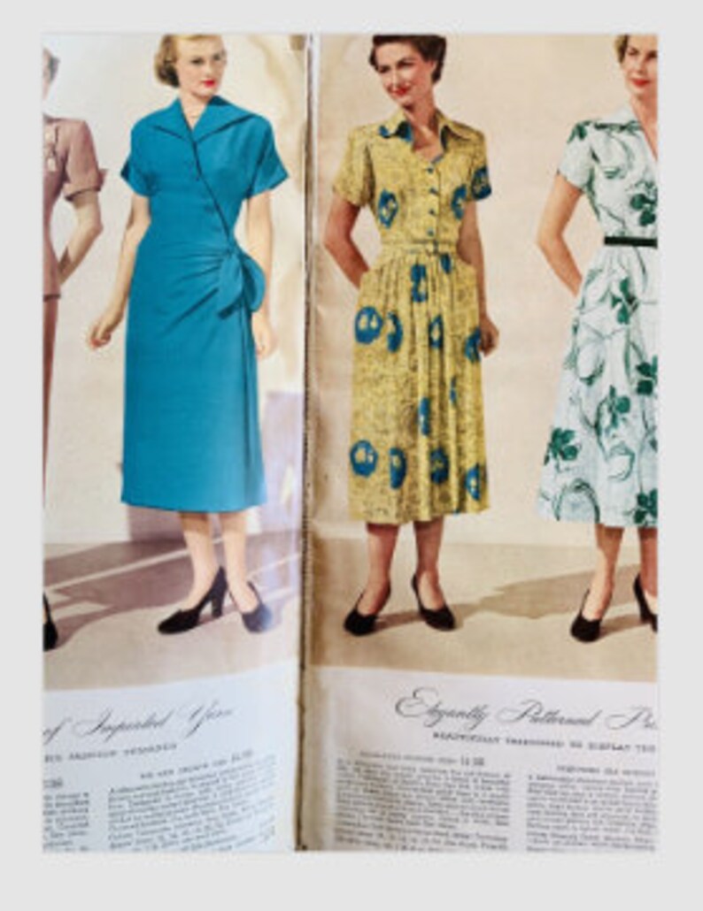 Montgomery Ward Catalog Fashion Catalog Department Store Etsy