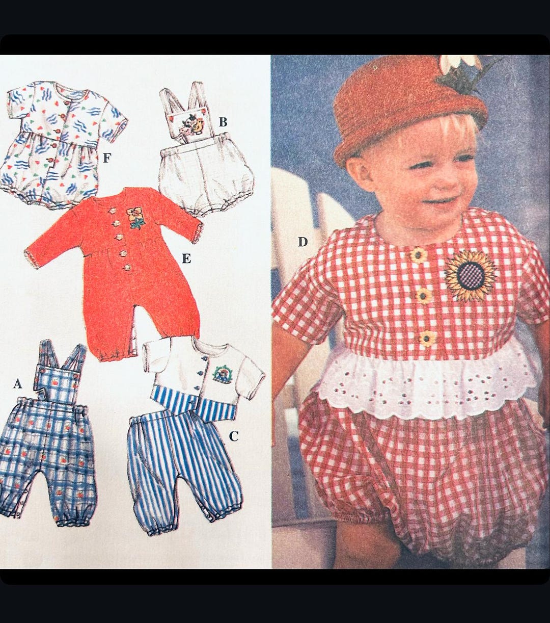 Simplicity 8903, Infant Romper Sewing Pattern, Bubble Rompers Pattern ...