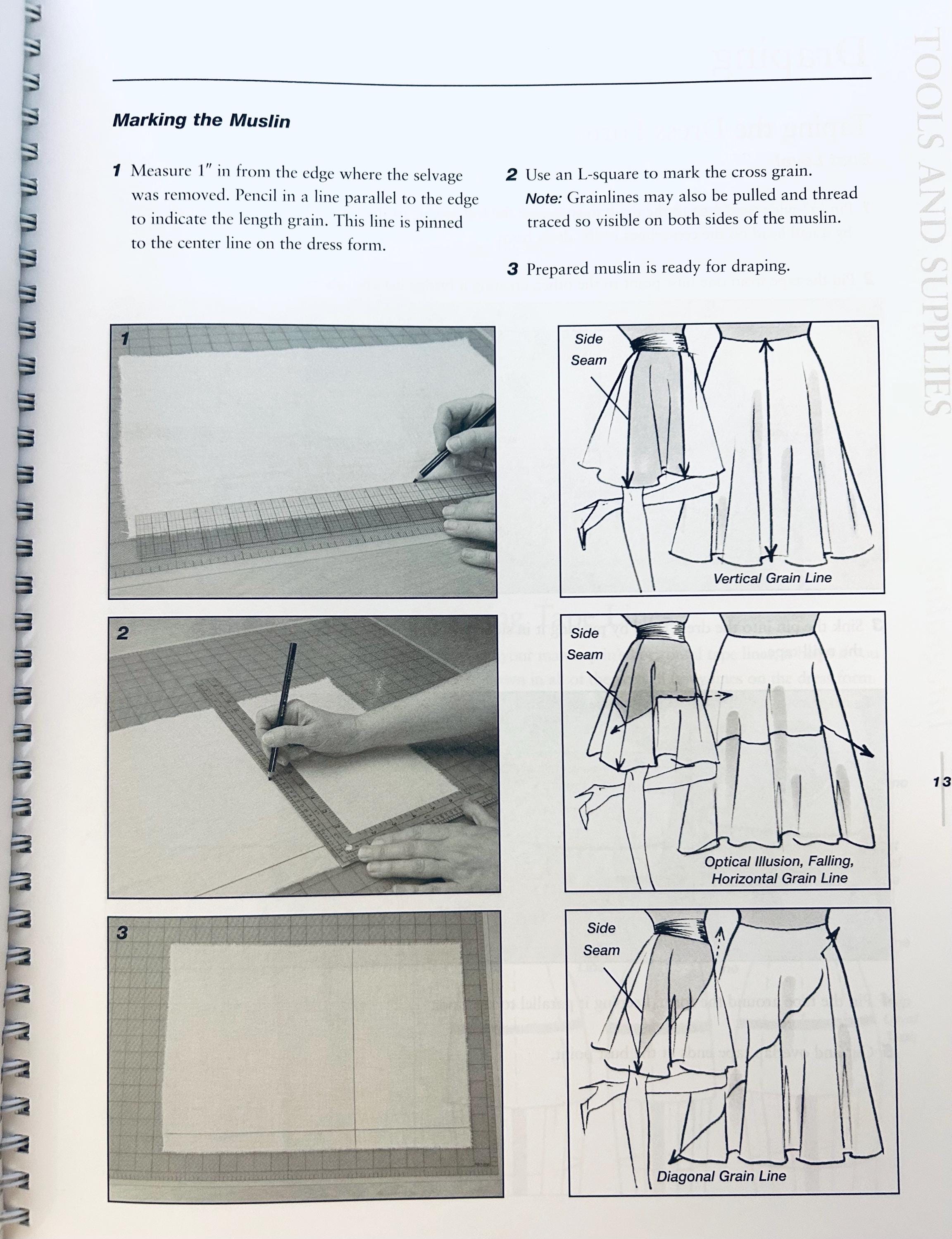 パターンメーキングの原理 Draping×Pattern-drafting Integrating Draping Drafting and Drawing, Pattern Drafting Book
