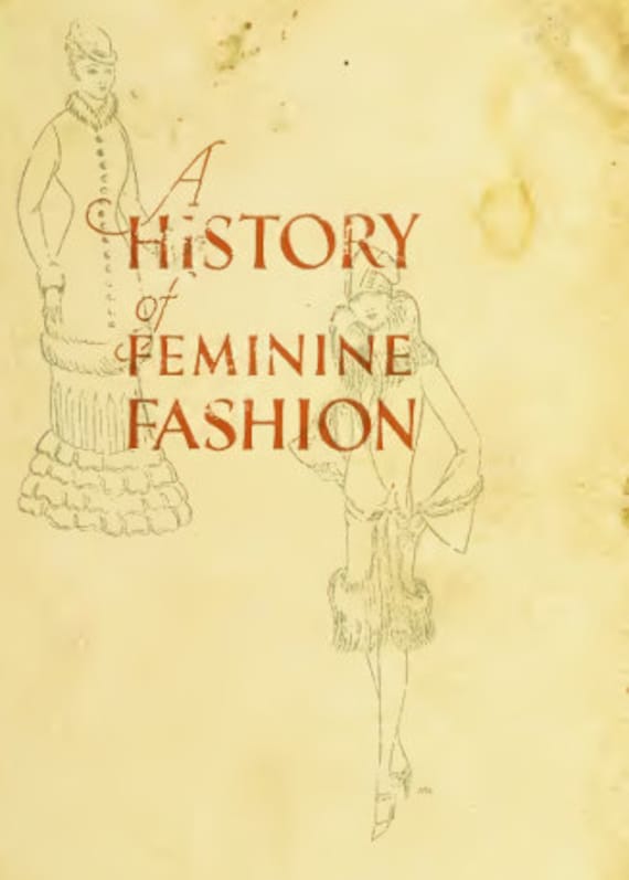 Fashion History, Reference Book, Downloadable PDF, House of Worth, Fashion Books, 1930s Book, Victorian Style, Art Deco Fashion