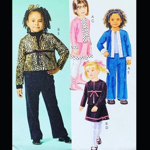 McCalls M4913, Girls Skirt Pattern, Girl Pattern Sewing, Cute Girl Pattern, Girls Pants Pattern, Jacket Pattern for Kids, Wardrobe Pattern
