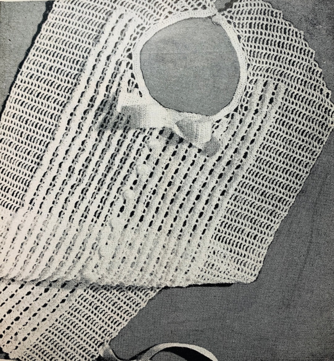 Dickey Pattern, Crochet Dickie Pattern, Vintage Crochet Patterns, Women ...