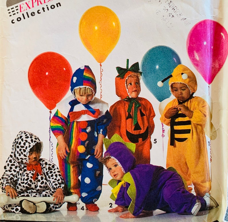 Toddler Costume Halloween Costume Sewing Pattern Baby Etsy