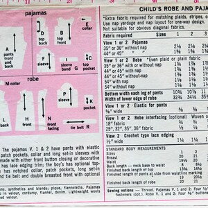 Simplicity 8291 6, Kids Pajama Pattern, Toddler Robe Pattern, Toddlers ...