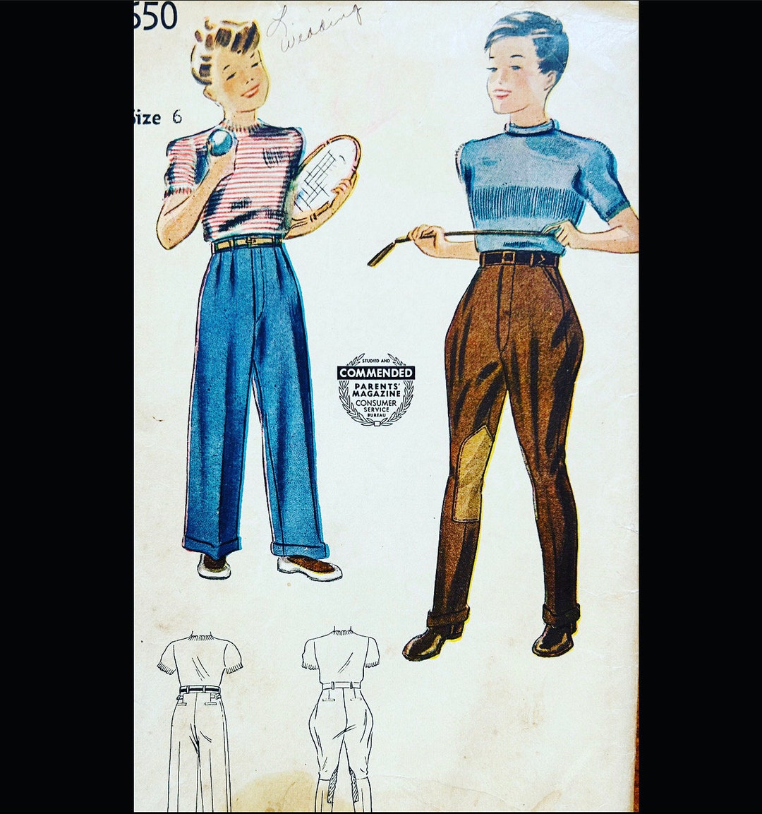 Simplicity 3650 6, Boys Pants Pattern, Riding Pants Pattern Sewing ...