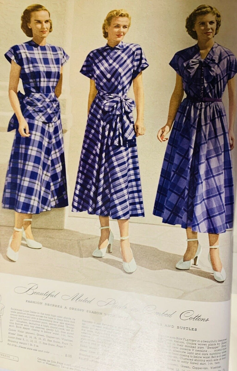 Montgomery Ward Catalog Fashion Catalog Department Store Etsy