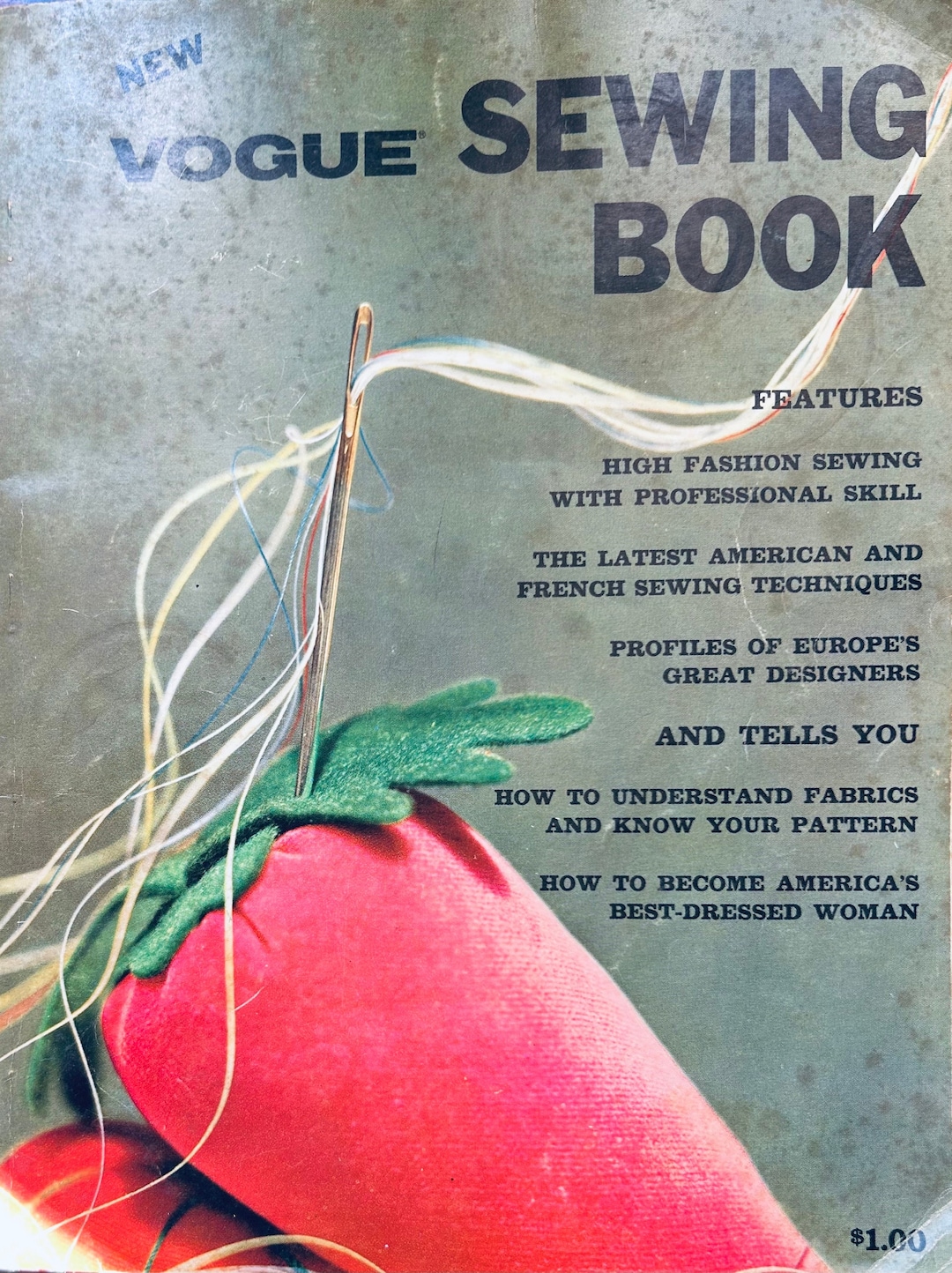 Vintage Sewing Books, Vogue Sewing Book, Sewing Tutorial, Learn to Sew ...