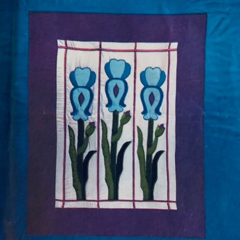 Iris Quilt Pattern Etsy