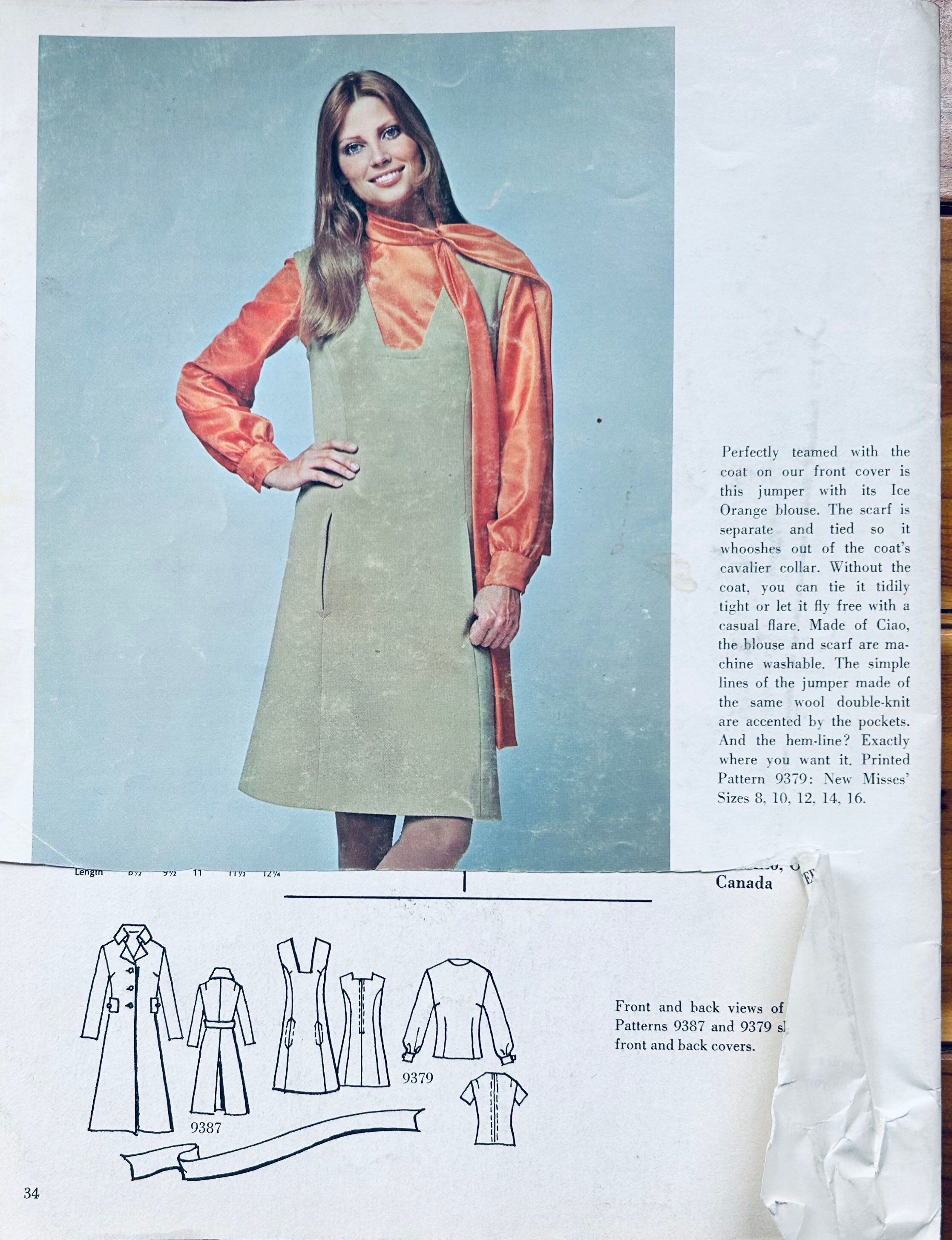 Mail Order Pattern, Vintage Sewing Pattern Catalog, Vintage
